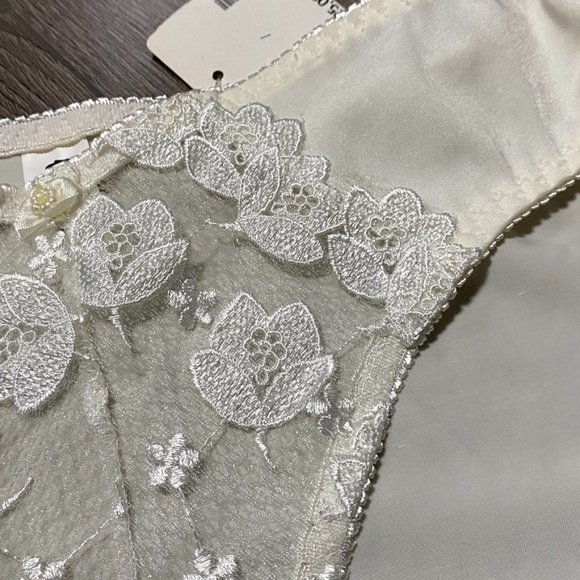 NWT Sexy Lacy XXL Ivory Panties | Made in Belgium - Picture 6 of 8